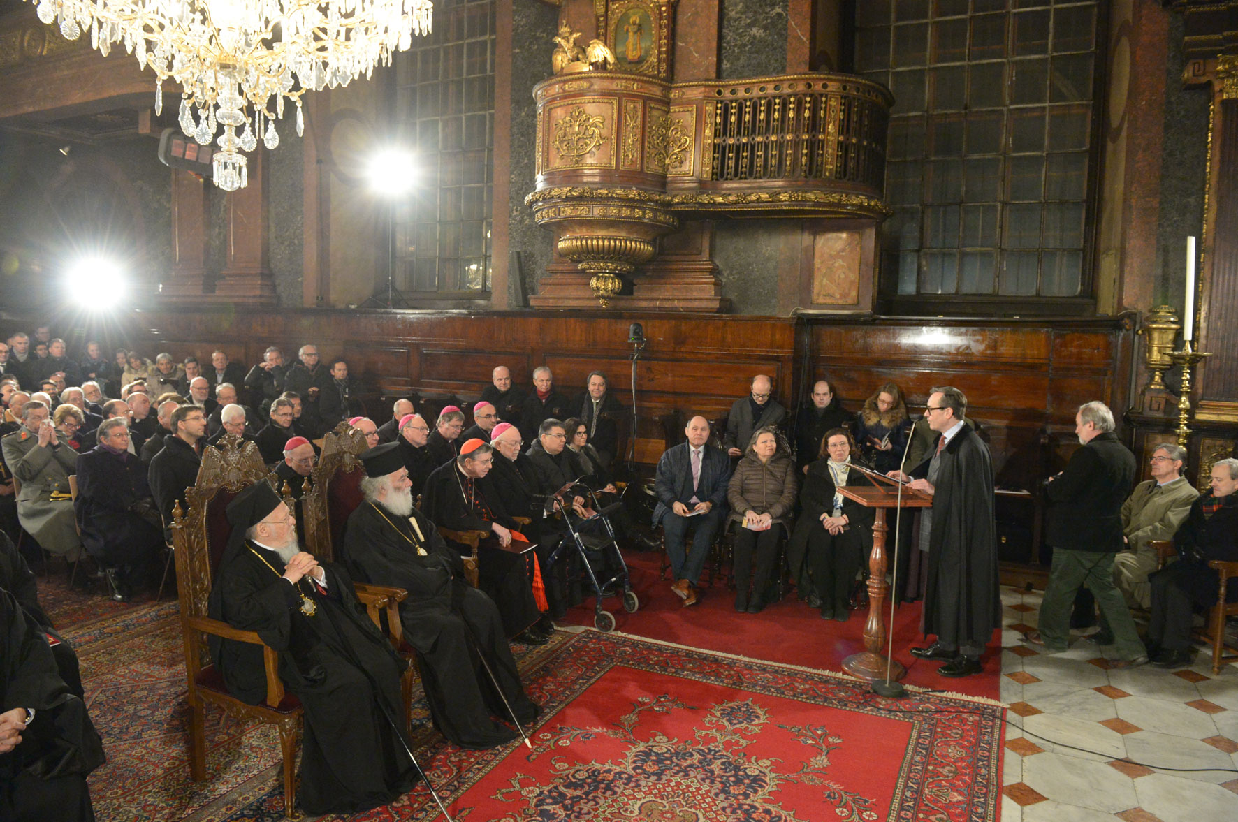 Festakt anlässlich 50 Jahre Orthodoxengesetz in Gegenwart Seiner Allheiligkeit des Ökumenischen Patriarchen Bartholomaios von Konstantinopel