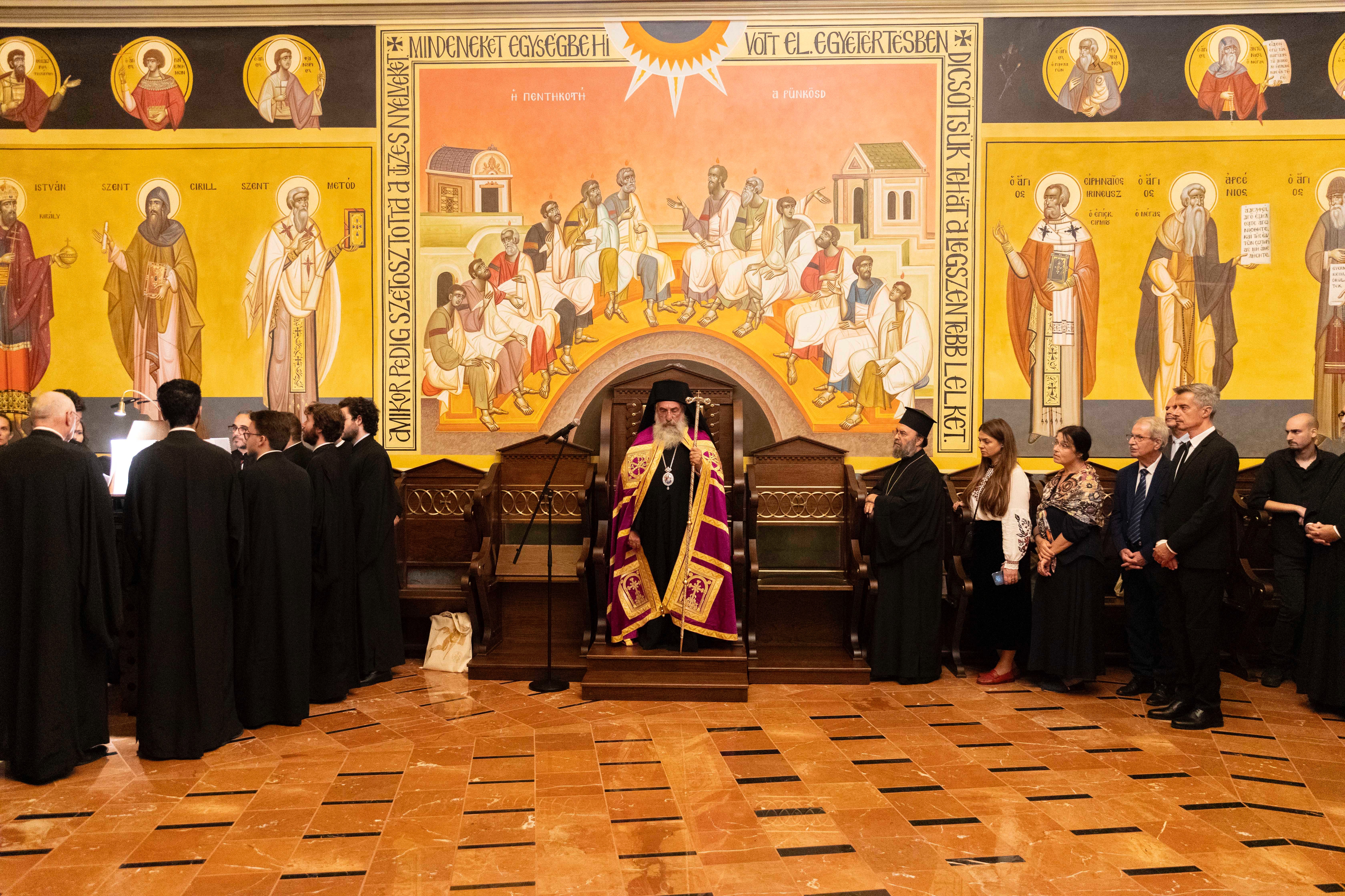 Θυρανοίξια τοῦ Ἱεροῦ Ναοῦ Τριῶν Ἱεραρχῶν καὶ Ἐγκαίνια τοῦ Ὀρθοδόξου Κέντρου Διαλόγου «Fanarion» στὴ Βουδαπέστη ἀπὸ τὴν Α.Θ.Π. τὸν Οἰκουμενικὸ Πατριάρχη κ.κ. Βαρθολομαῖο