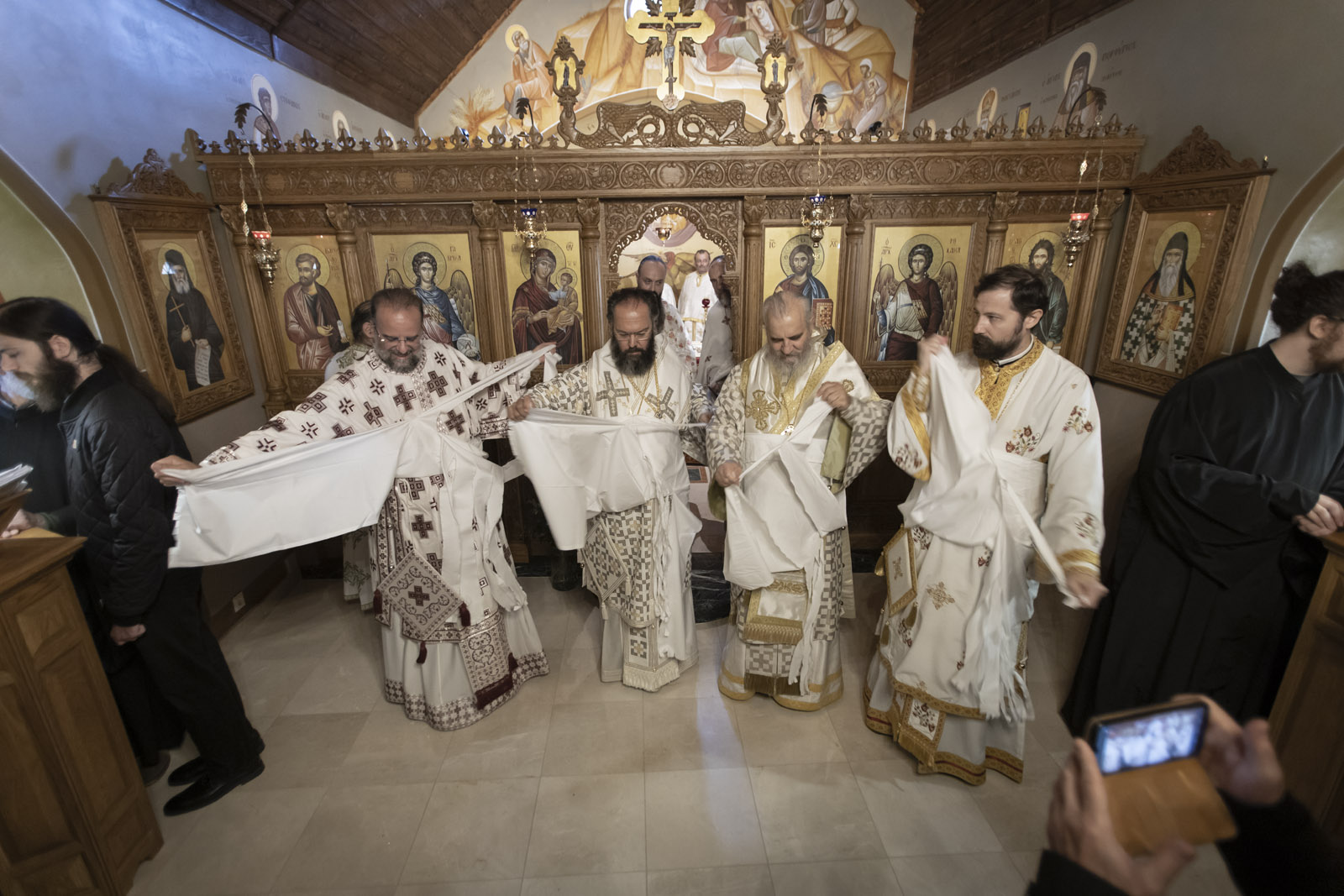  Ἐγκαίνια τοῦ Καθολικοῦ τῆς Ἱερᾶς Μονῆς Ἁγίας Σκέπης καὶ Ἁγίου Παϊσίου τοῦ Ἁγιορείτου στὸ Sankt Andrä am Zicksee