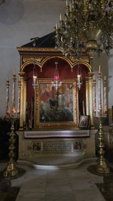 Erzbischöfliche Göttliche Liturgie im Kloster des heiligen Georg Epanosifis und Erzbischöfliches Trisagion zum Gedenken an Metropolit Michael von Austria