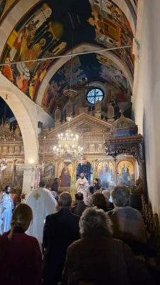 Erzbischöfliche Göttliche Liturgie im Kloster des heiligen Georg Epanosifis und Erzbischöfliches Trisagion zum Gedenken an Metropolit Michael von Austria